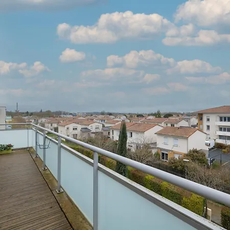 O Cocon Paisible - Wifi, Calme, Smart Tv, Parking - A 2min Du Campus Tbs Appartamento *