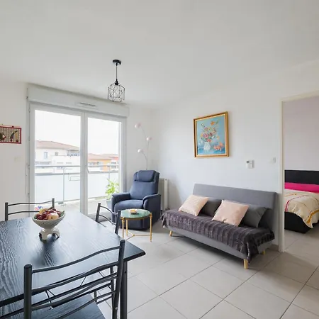 Apartamento T2 Calme & Proche De Toulouse - A 2min Du Campus Tbs